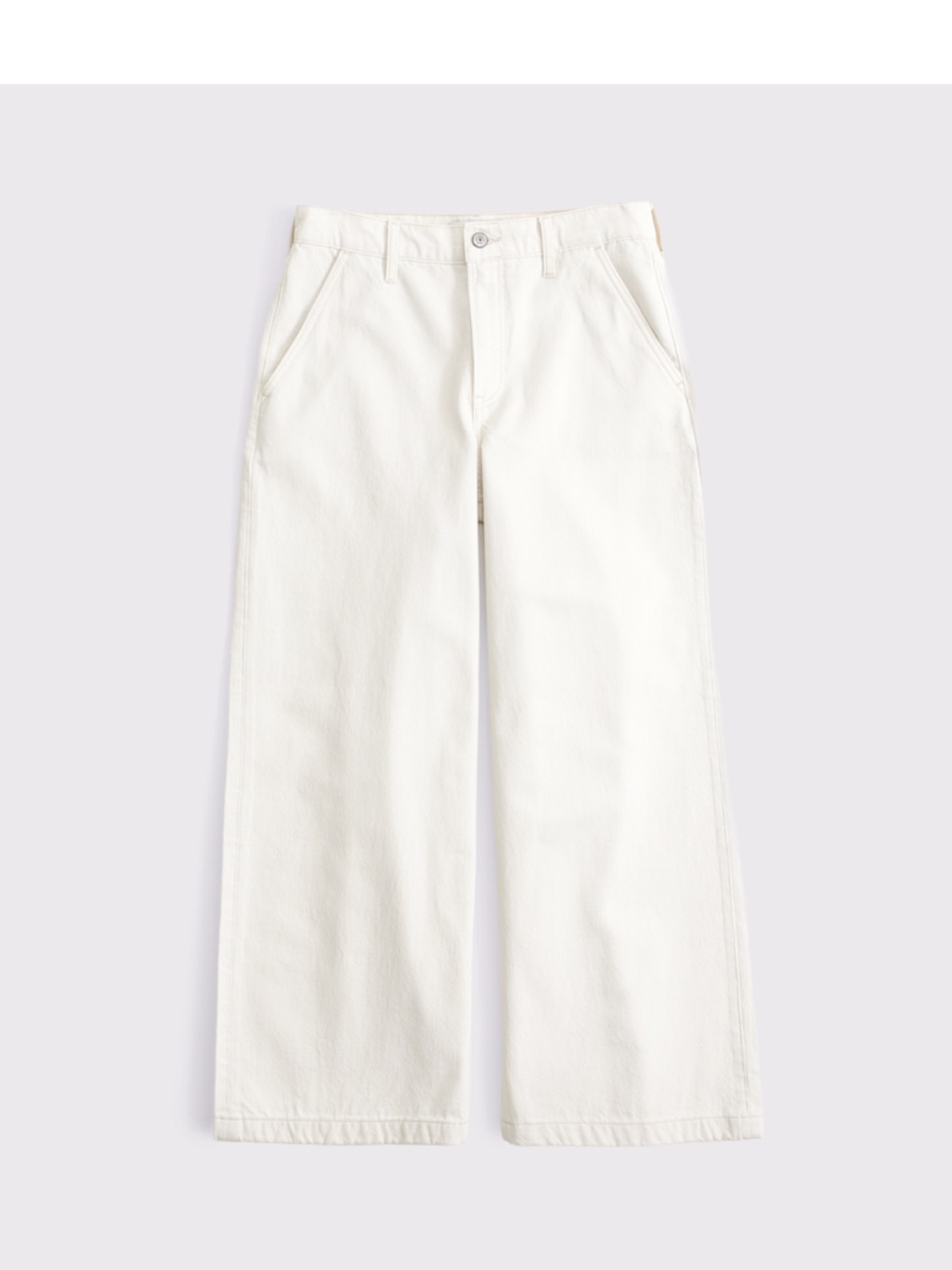Abercrombie High Rise Wide Leg Trouser Jeans - 29l